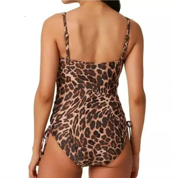 Bar III Lace Up Bathing Suit - Picture 8 of 8